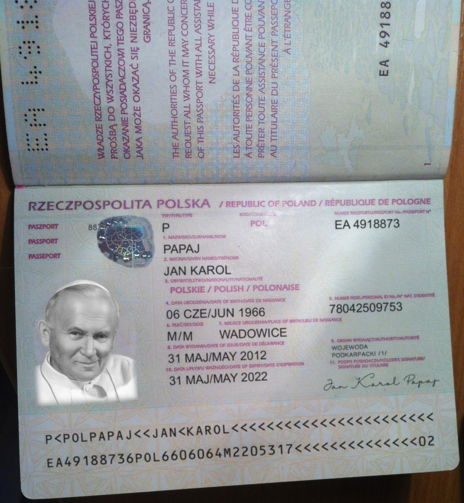 paszport kolekcjonerski